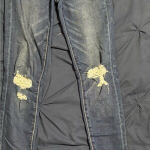 American Eagle Outfitters Ripped Blue Denim Jeans
